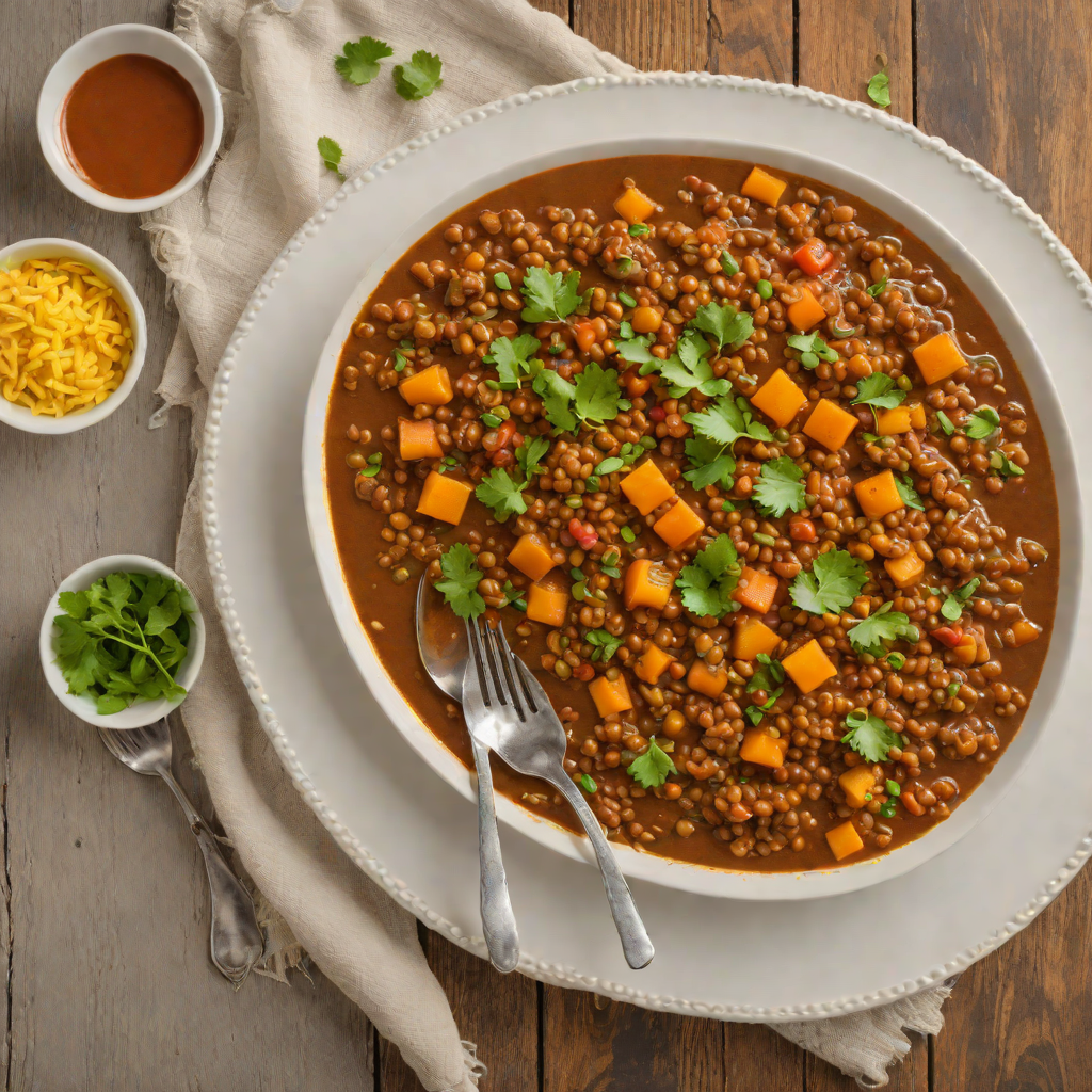 Slow-Simmered Berbere Spiced Ethiopian Lentil Stew