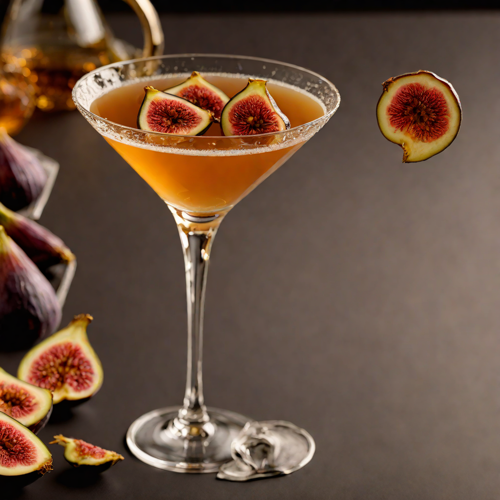 Mediterranean Fig and Honey Martini