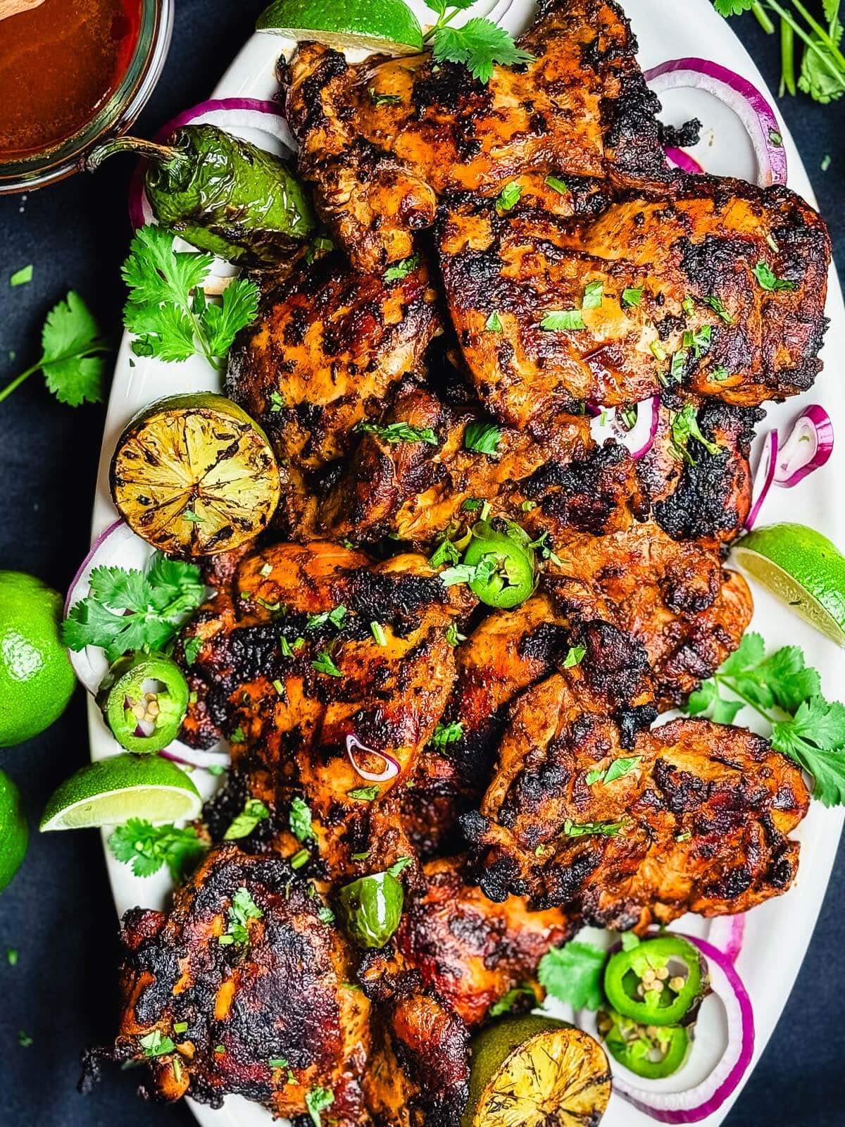 Pan-Seared Chicken Thighs with Smoky Chipotle Sauce