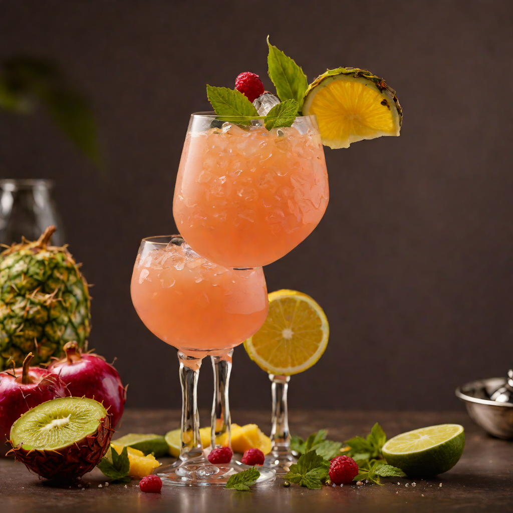 Blended Tropical Popular Punch