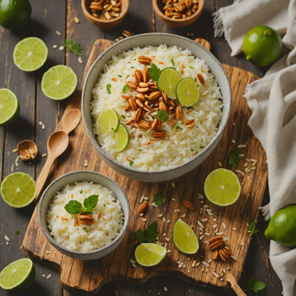 Honey-Lime Coconut Rice Pudding