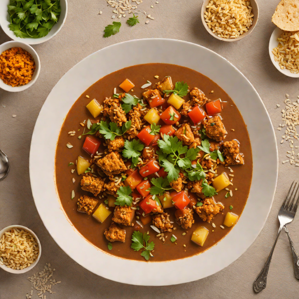 Berbere-Spiced Chicken Stew with Injera Crumble