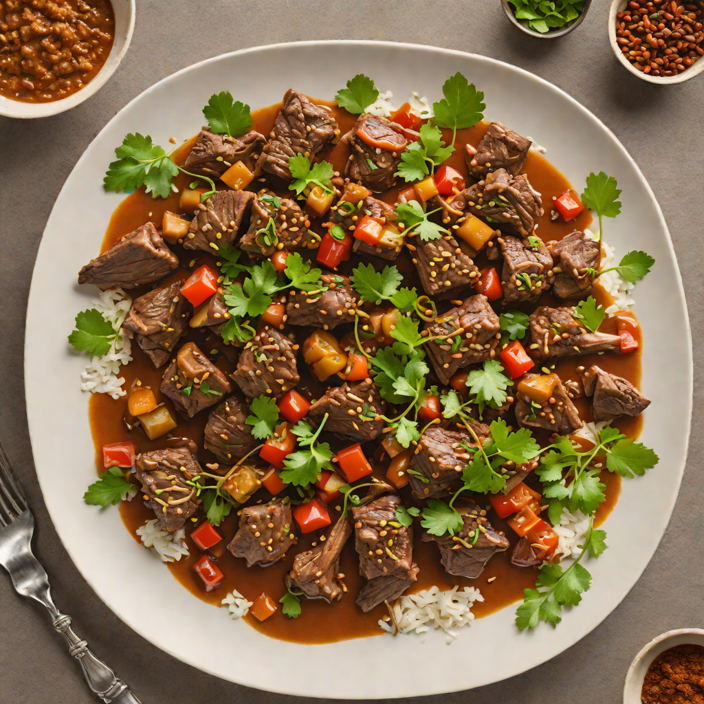 Slow-Cooked Lamb Tibs with Mitmita and Berbere
