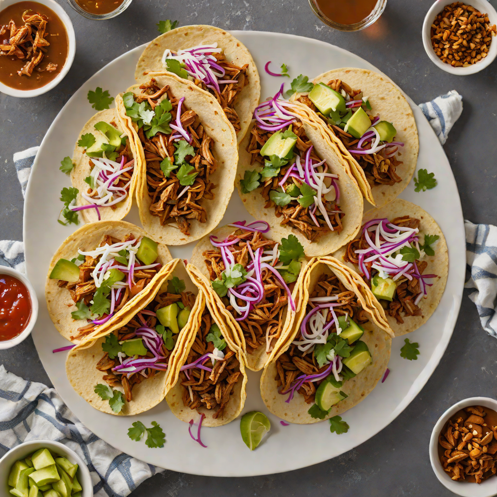 Dark Rum-Spiced Pulled Pork Tacos