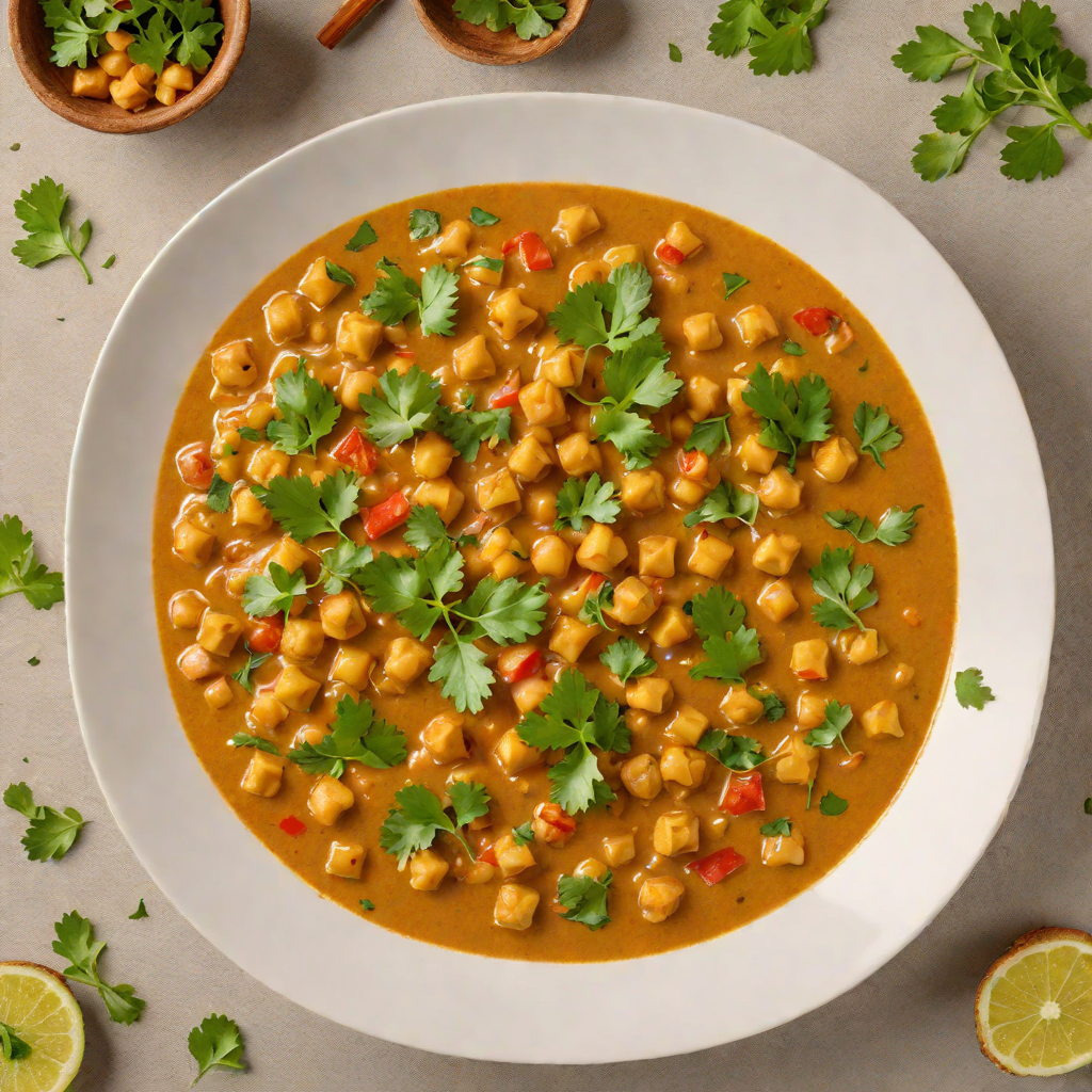 Spiced Cosmonaut Chickpea Curry with Coconut Milk