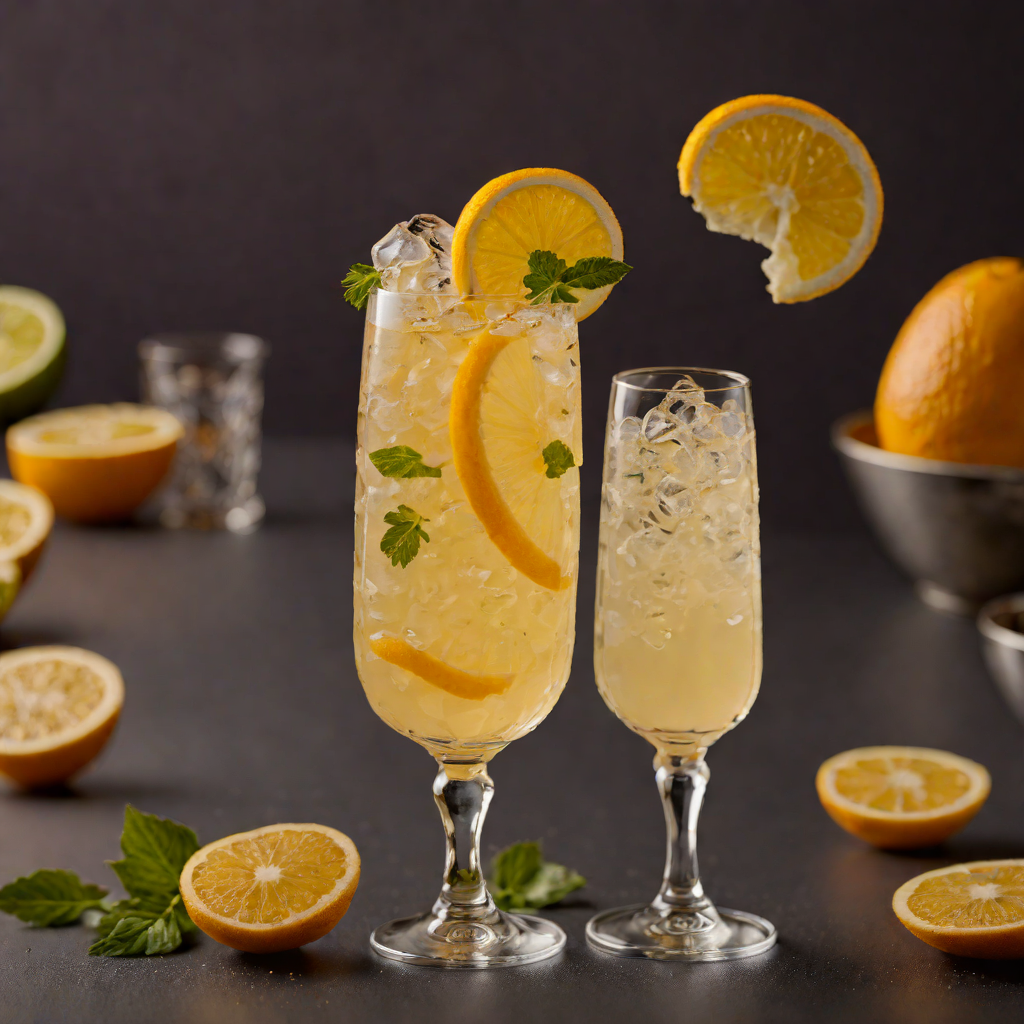 Citrus-Tech Fizz with Sparkling Ginger