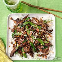 Kangaroo Stir-Fry with Bush Tomato and Finger Lime
