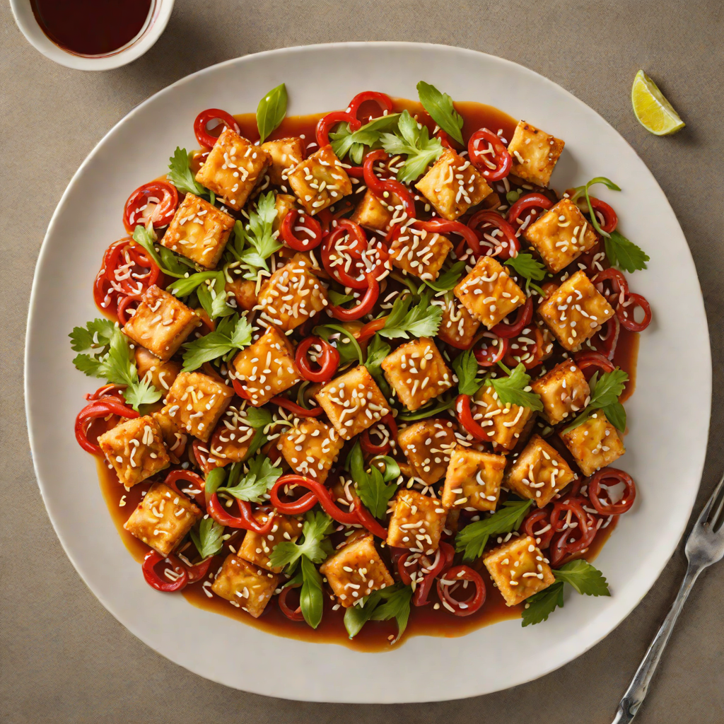 Crispy Tofu Stir-Fry with North Texas Sweet Chili Sauce