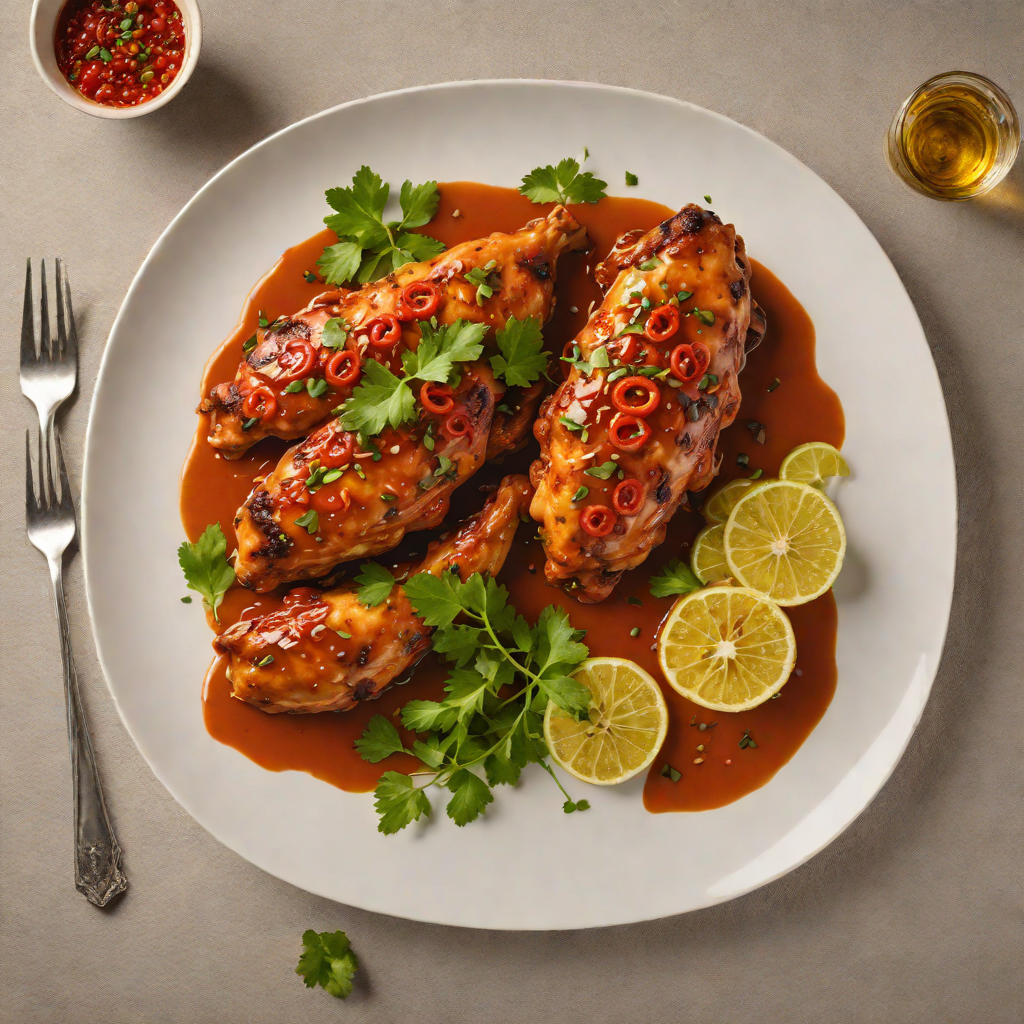 Spiced Portuguese Chicken with Piri-Piri Sauce
