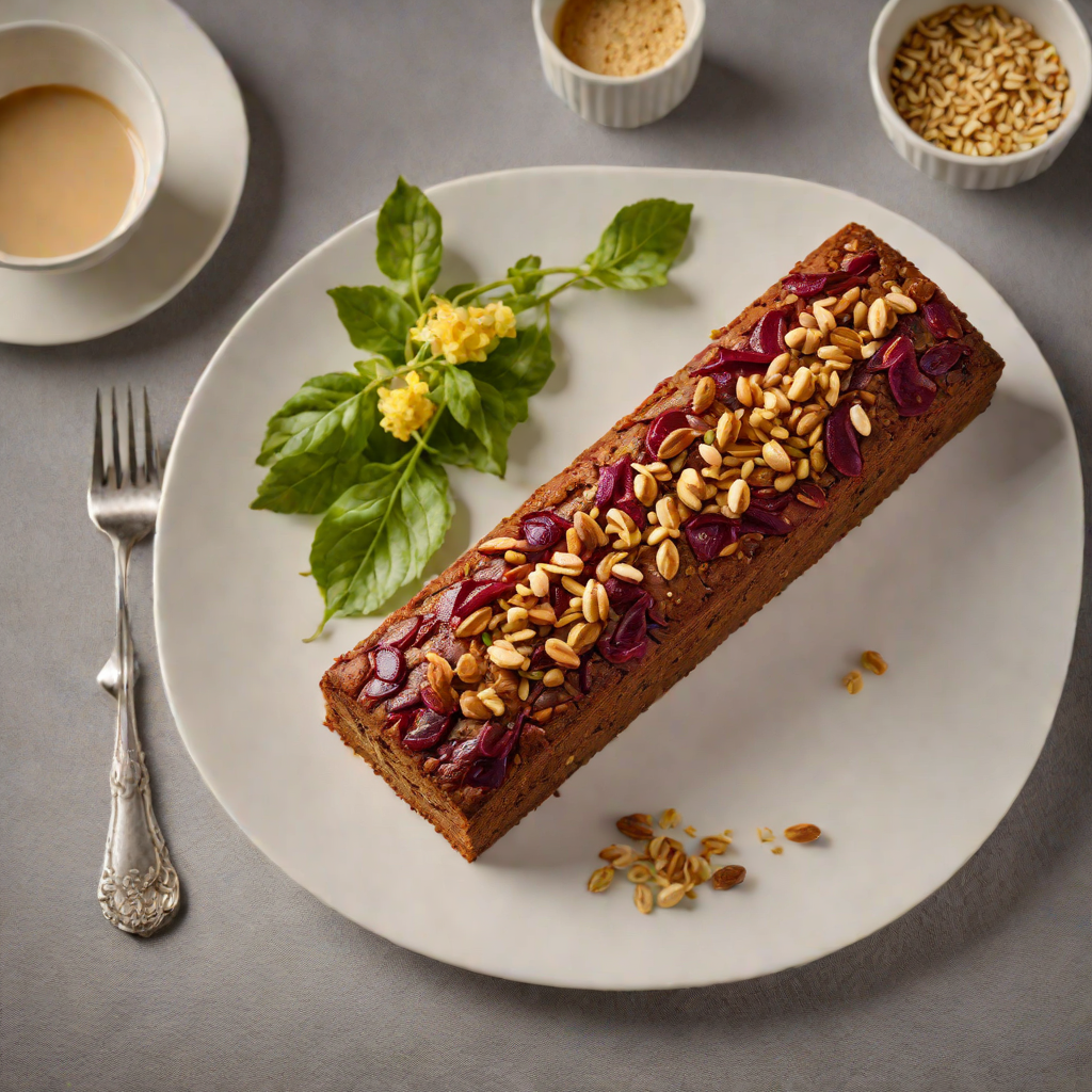Australian Beetroot and Wattleseed Macadamia Nut Loaf