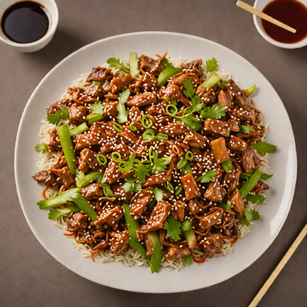 Korean Stir-Fried Pork Bulgogi with Gochujang and Sesame