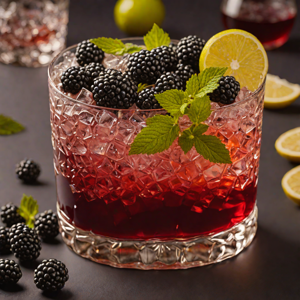 High-Quality Blackberry Bourbon Smash