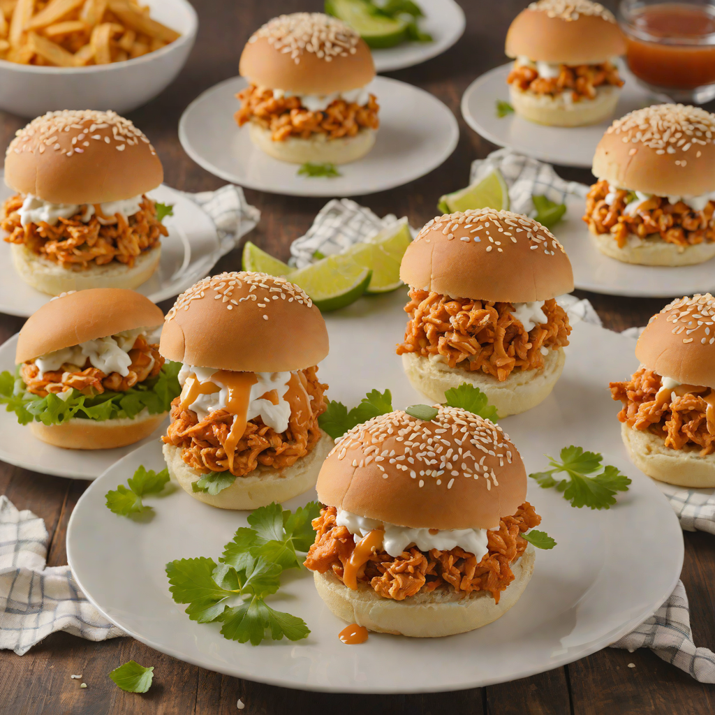 NCAA Regional Game Day Spicy Buffalo Chicken Sliders