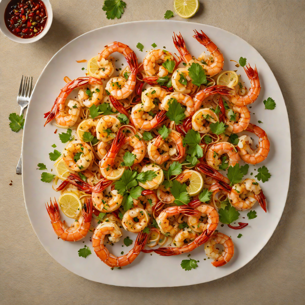 Spiced Portuguese-Style Shrimp with Garlic and Chili