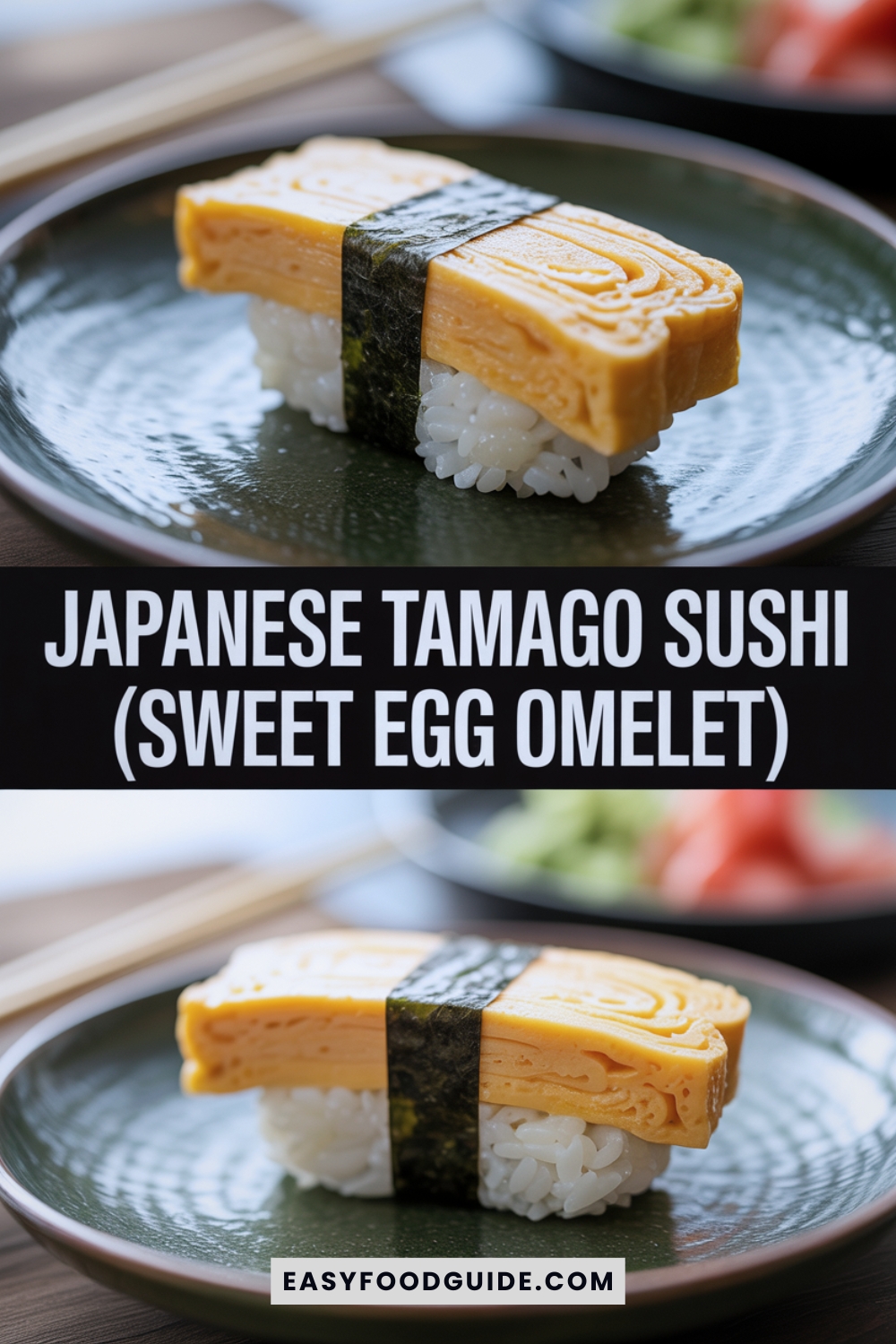 Authentic Japanese Tamago Sushi
