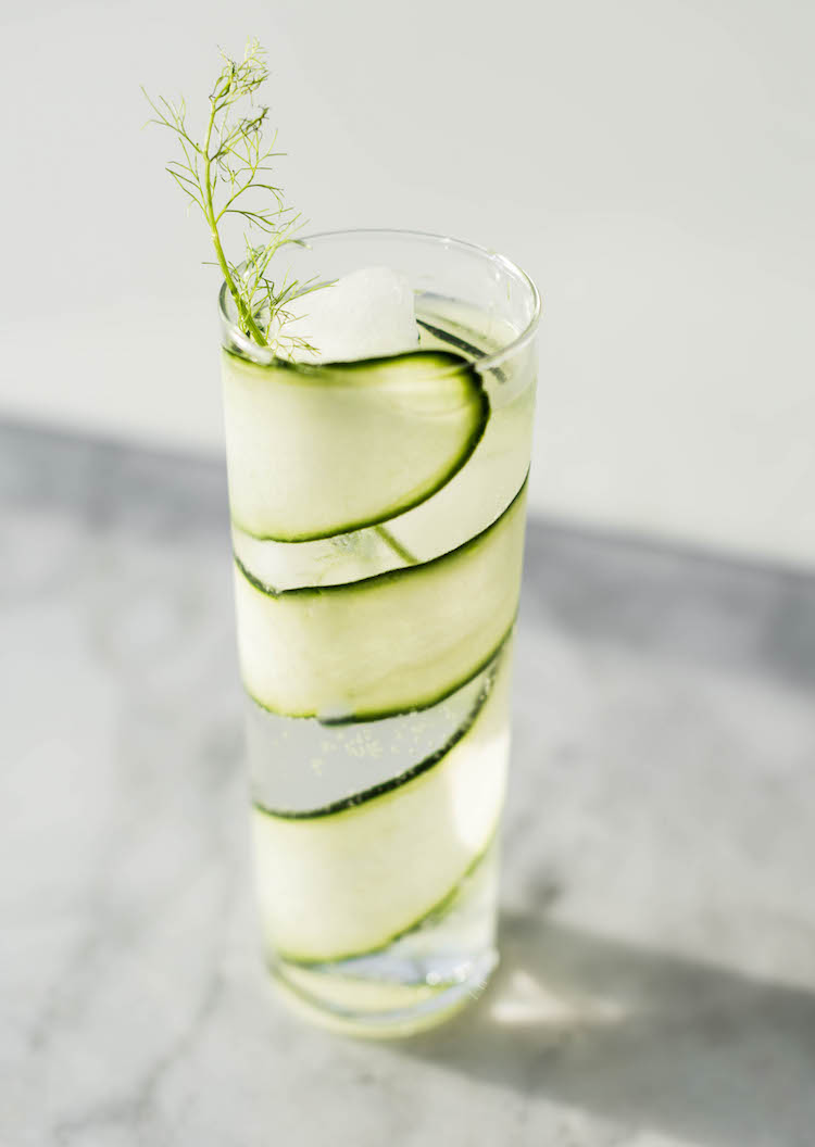 Herbal Gin and Cucumber Chill