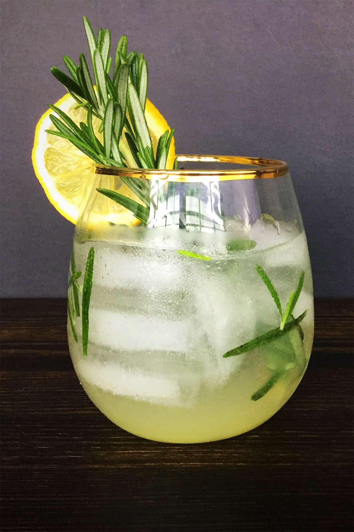 Herbal Gin Rosemary Sour