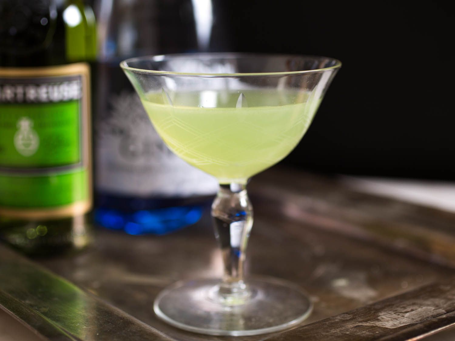 Chartreuse and Gin Last Word Stirred Cocktail