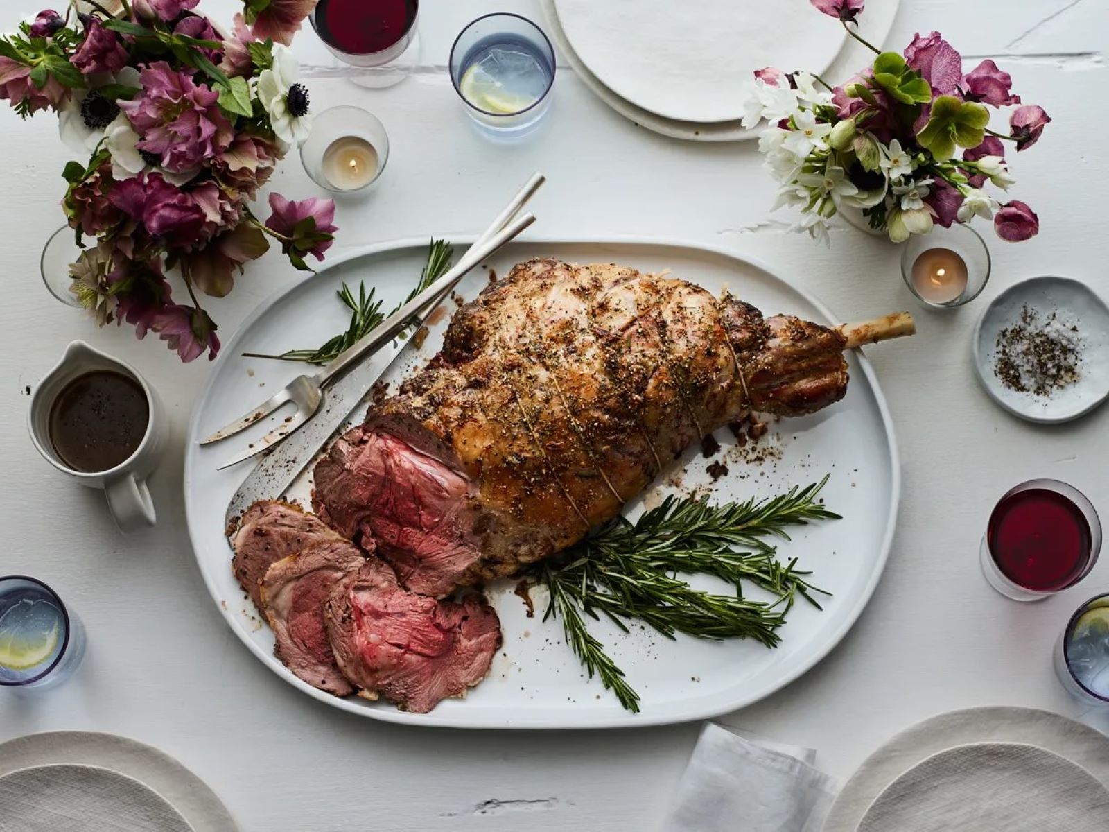 Berbere-Spiced Roasted Lamb with Garlic and Rosemary