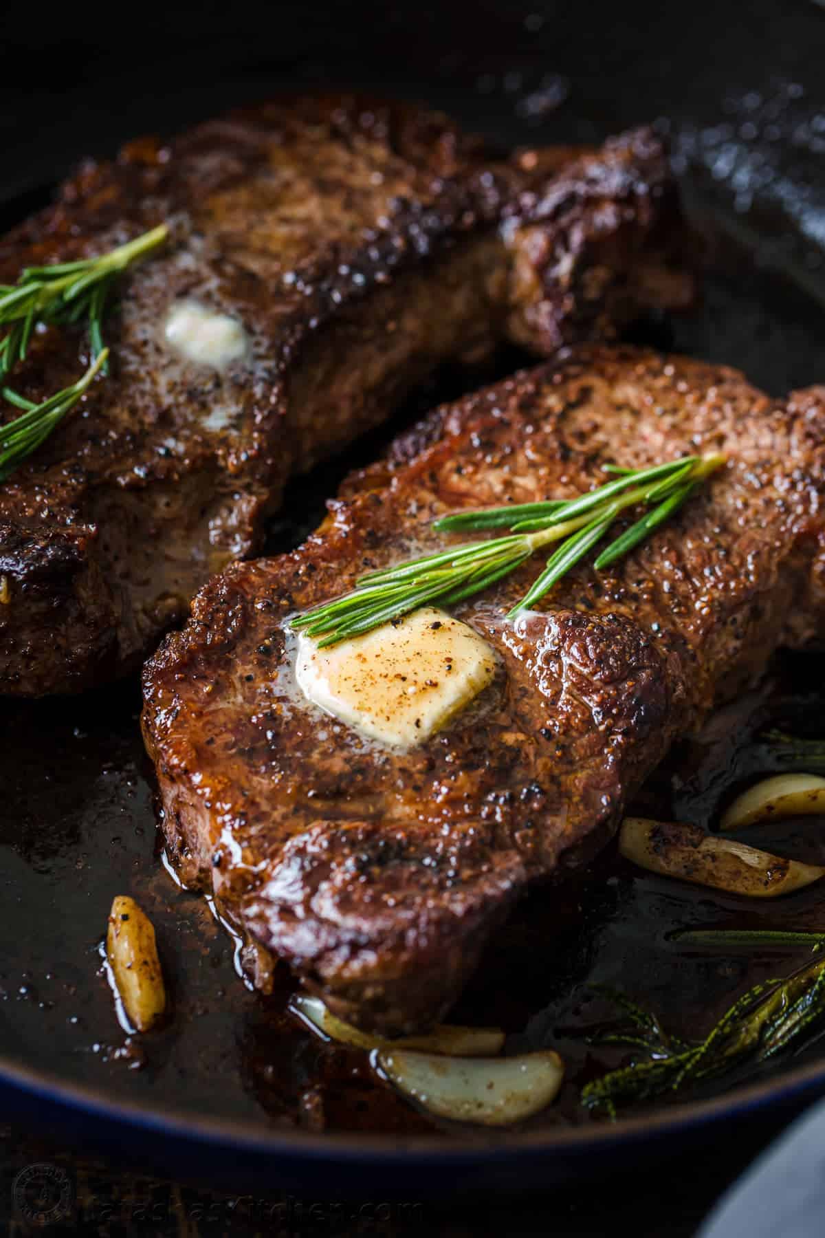 Pan-Seared Picanha Steak with Garlic and Rosemary