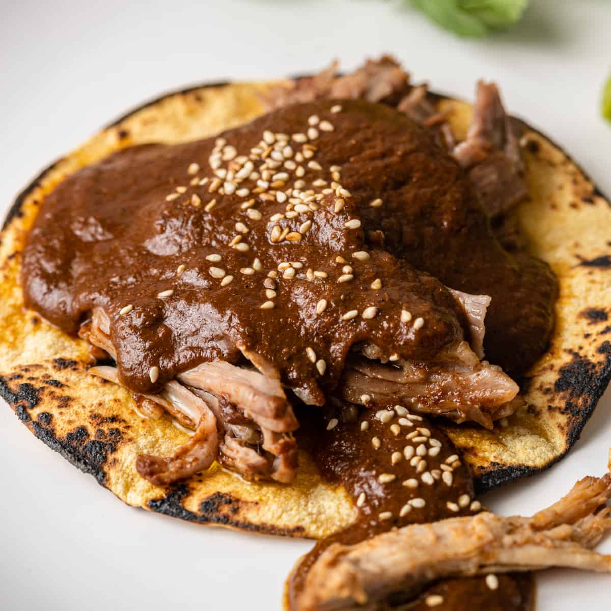 Mole-Inspired Braised Pork Shoulder with Dark Chocolate