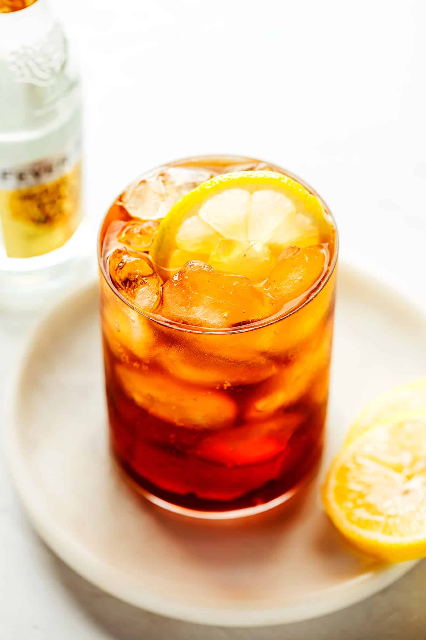 Caffeinated Cold Brew Tonic with Citrus Zest