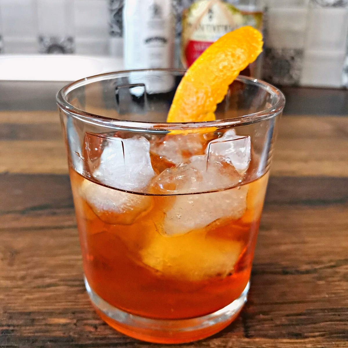 Traffic Jam Spiced Dark Rum Old Fashioned