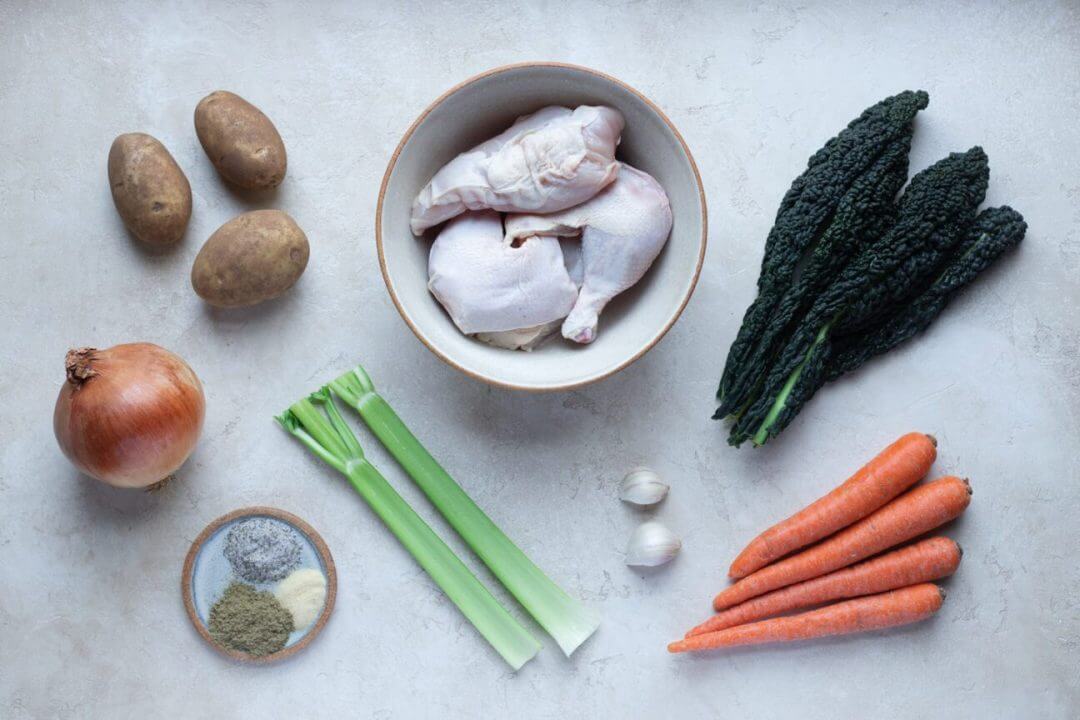 Healing Chicken and Vegetable Soup