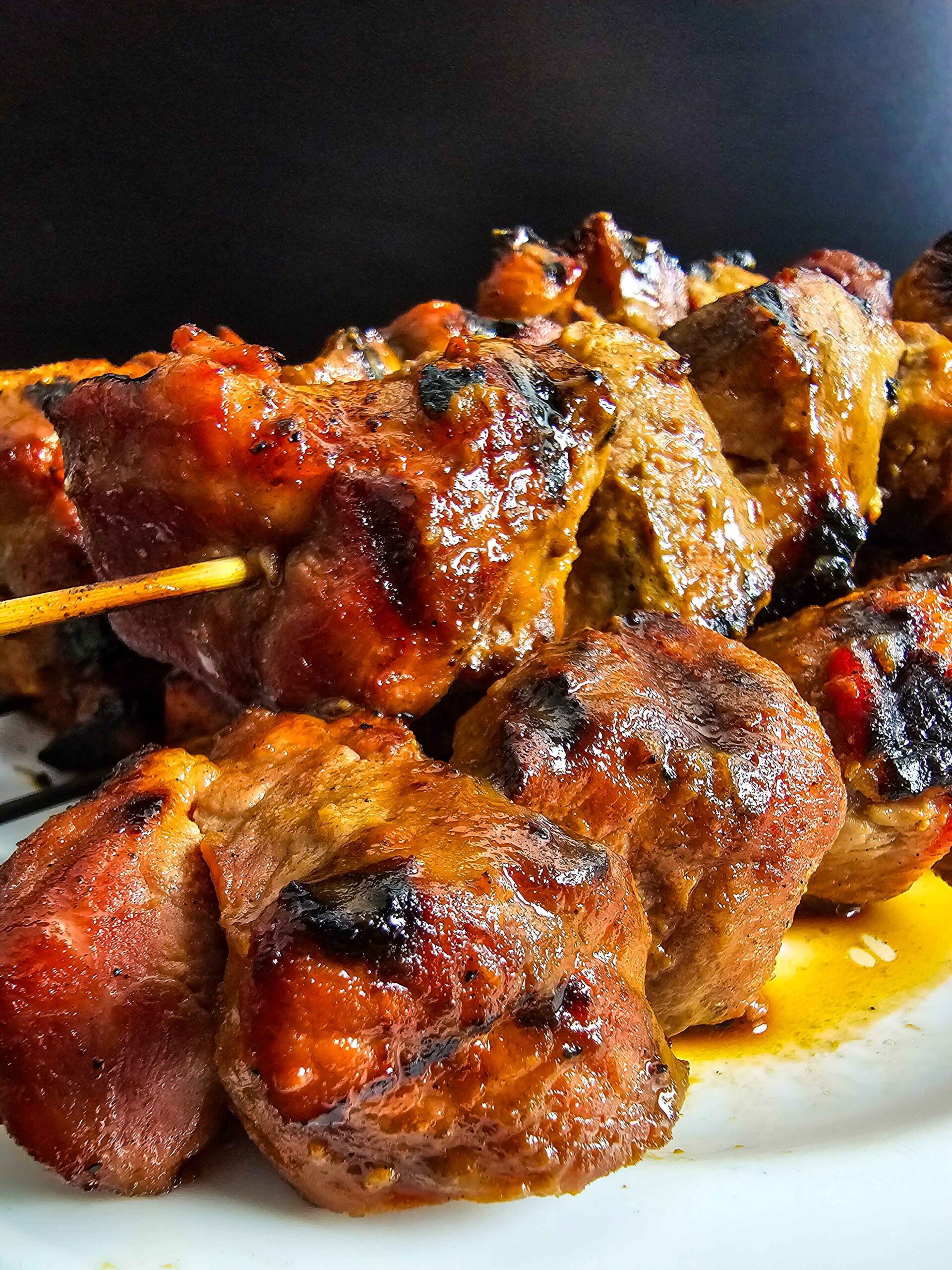 Citrus-Marinated Grilled Pork Skewers with Cumin and Coriander