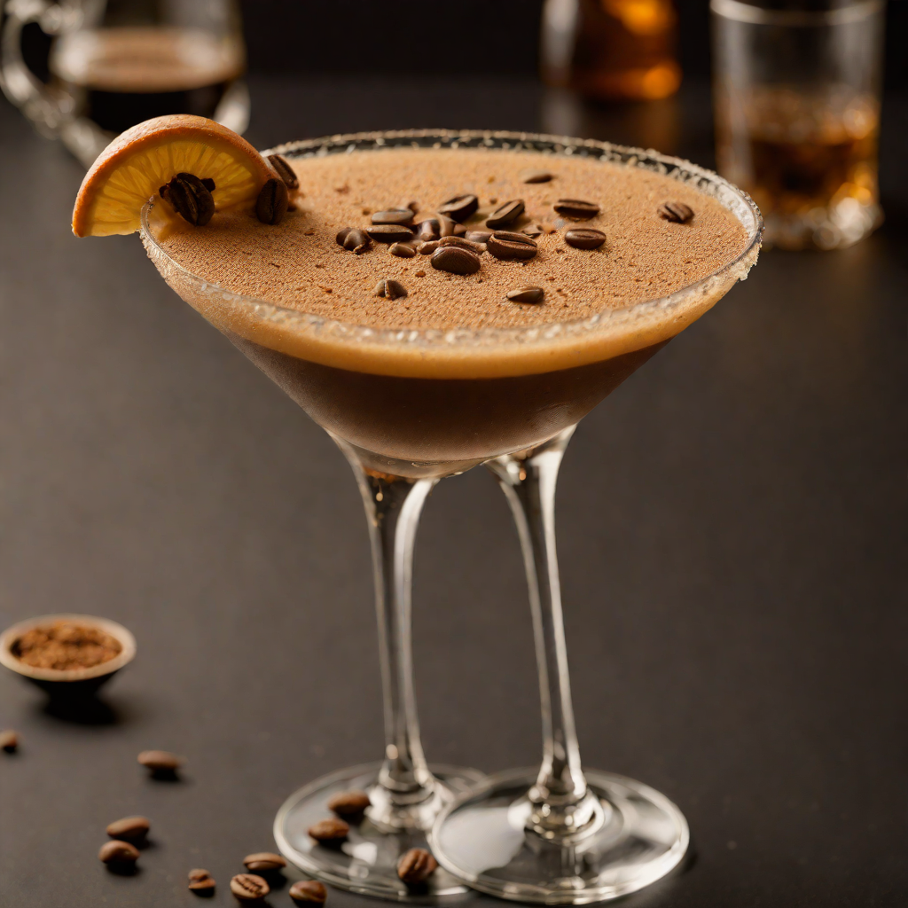 Frozen Espresso Rum Martini