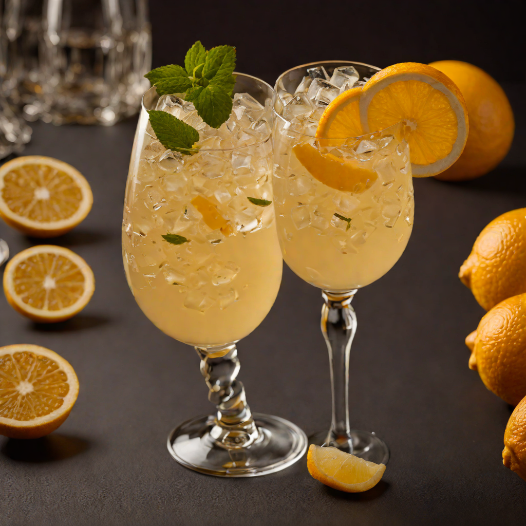 Rum-Spiked Citrus Vanilla Bean Cocktail