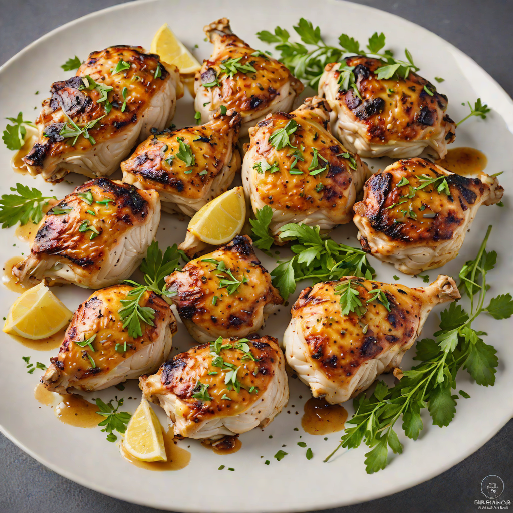 Redmond Salt-Rubbed Grilled Chicken Thighs with Garlic and Herbs