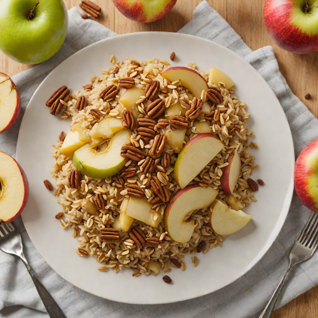 Northern-Style Baked Apple and Cinnamon Oatmeal
