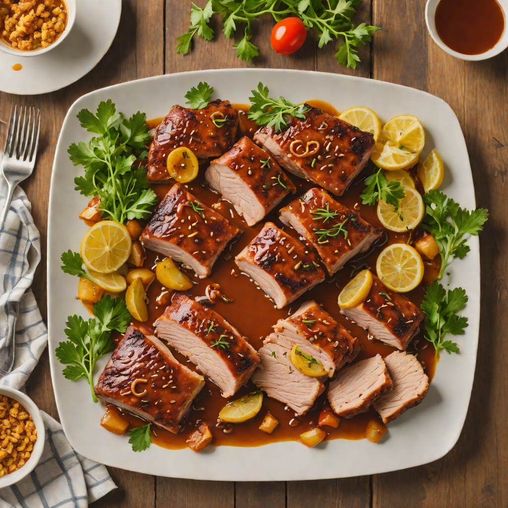 Smoked Paprika and Honey-Glazed Pork Sheet Pan Dinner