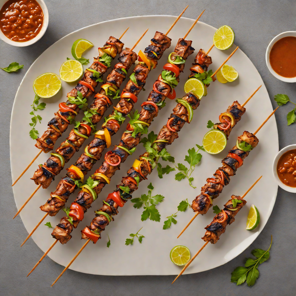 Grilled Tibs Skewers with Mitmita and Berbere Marinade