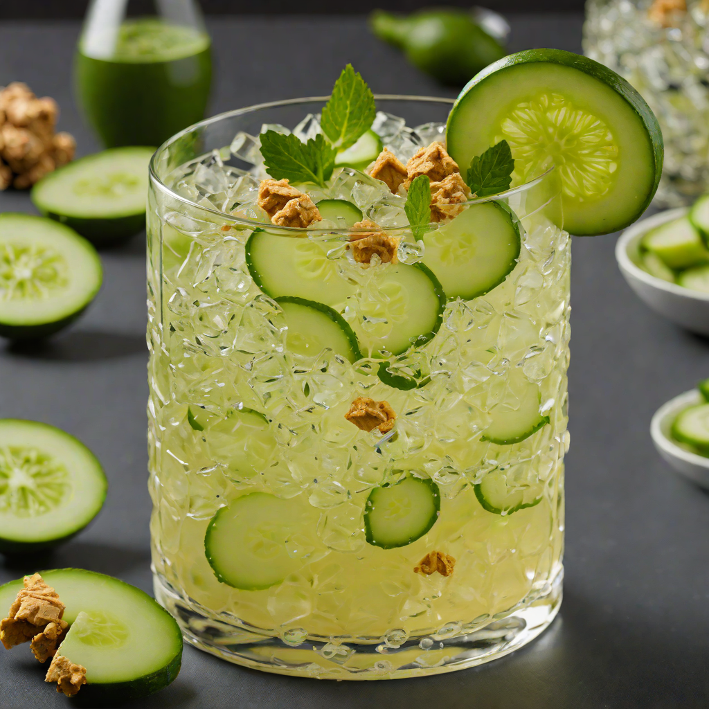 Ginger-Cucumber Vodka Smash