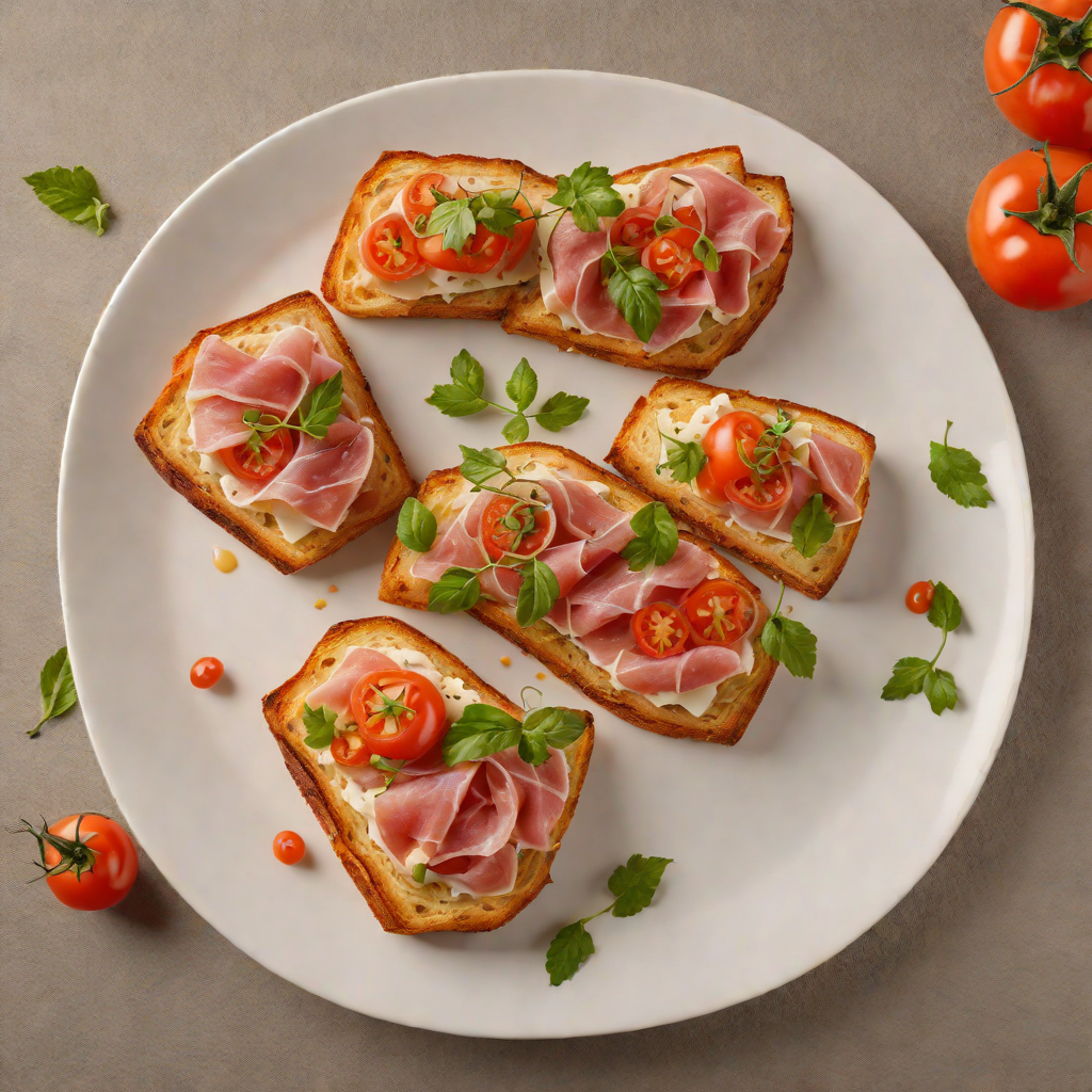 Tomato and Serrano Ham Pan Con Tomate
