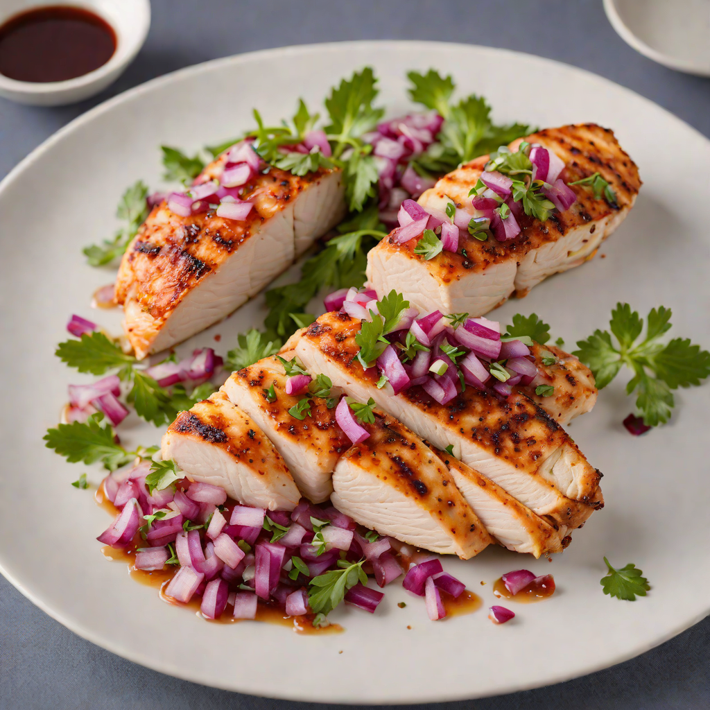 Pan-Seared Chicken Breast with Joplin-Inspired Red Onion Relish