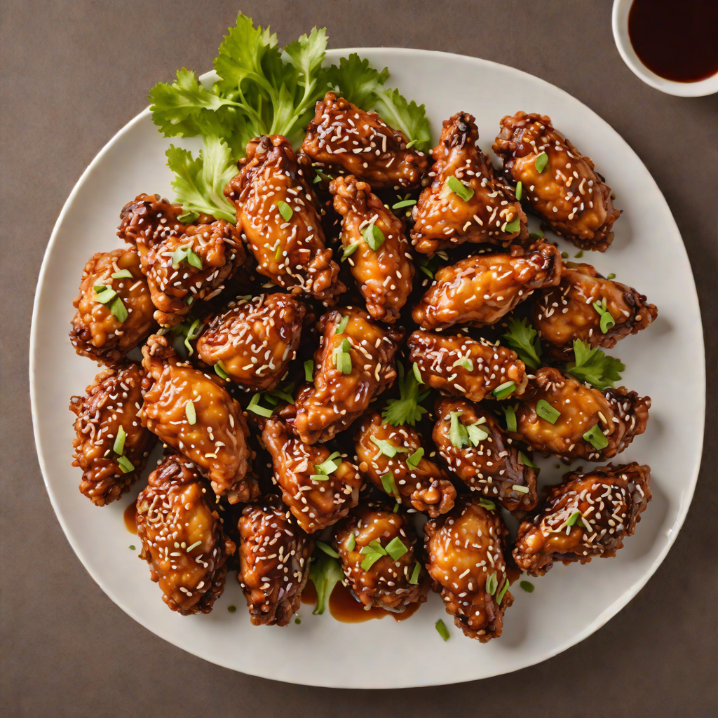 Korean Twice-Fried Chicken with Spicy Soy Garlic Glaze