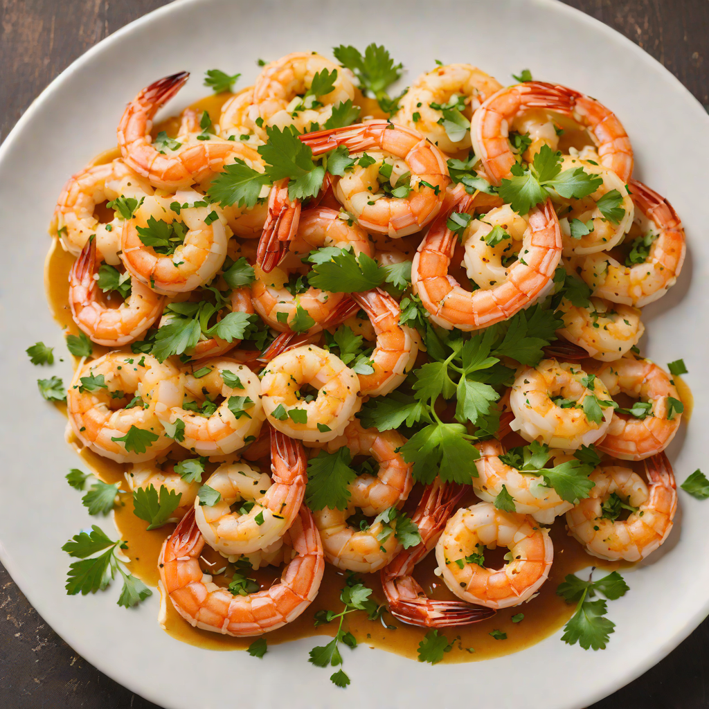 Spanish-Style Garlic Shrimp with Smoked Paprika and Fresh Parsley