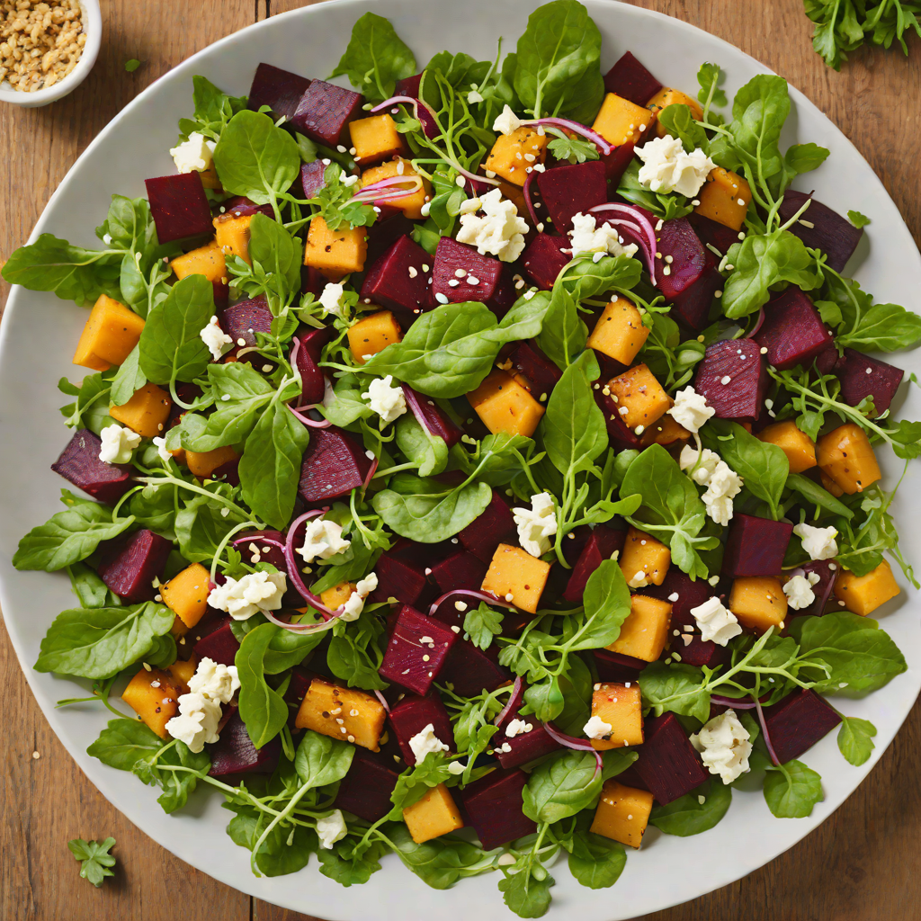 Veggie-Packed Aussie Beetroot and Fetta Salad