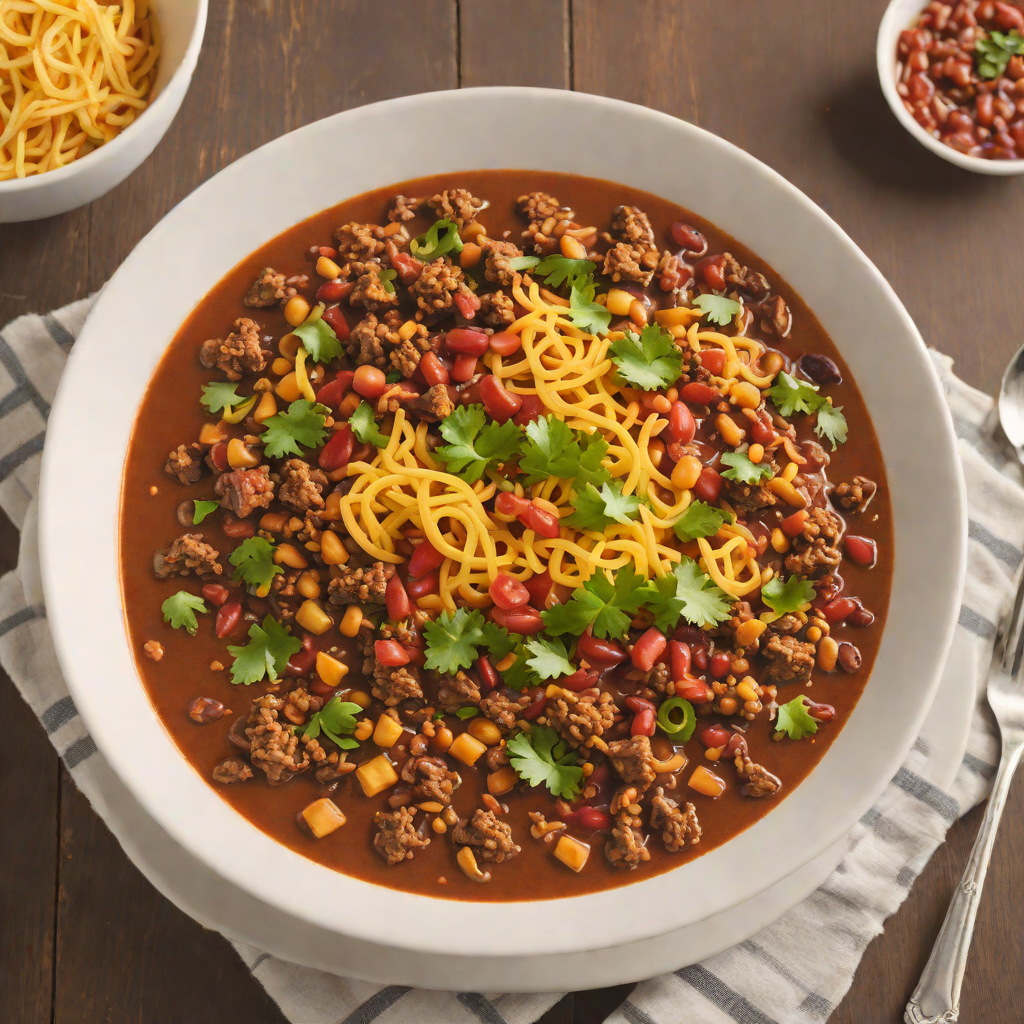 Spiced South Chicago Beef Chili with Beans