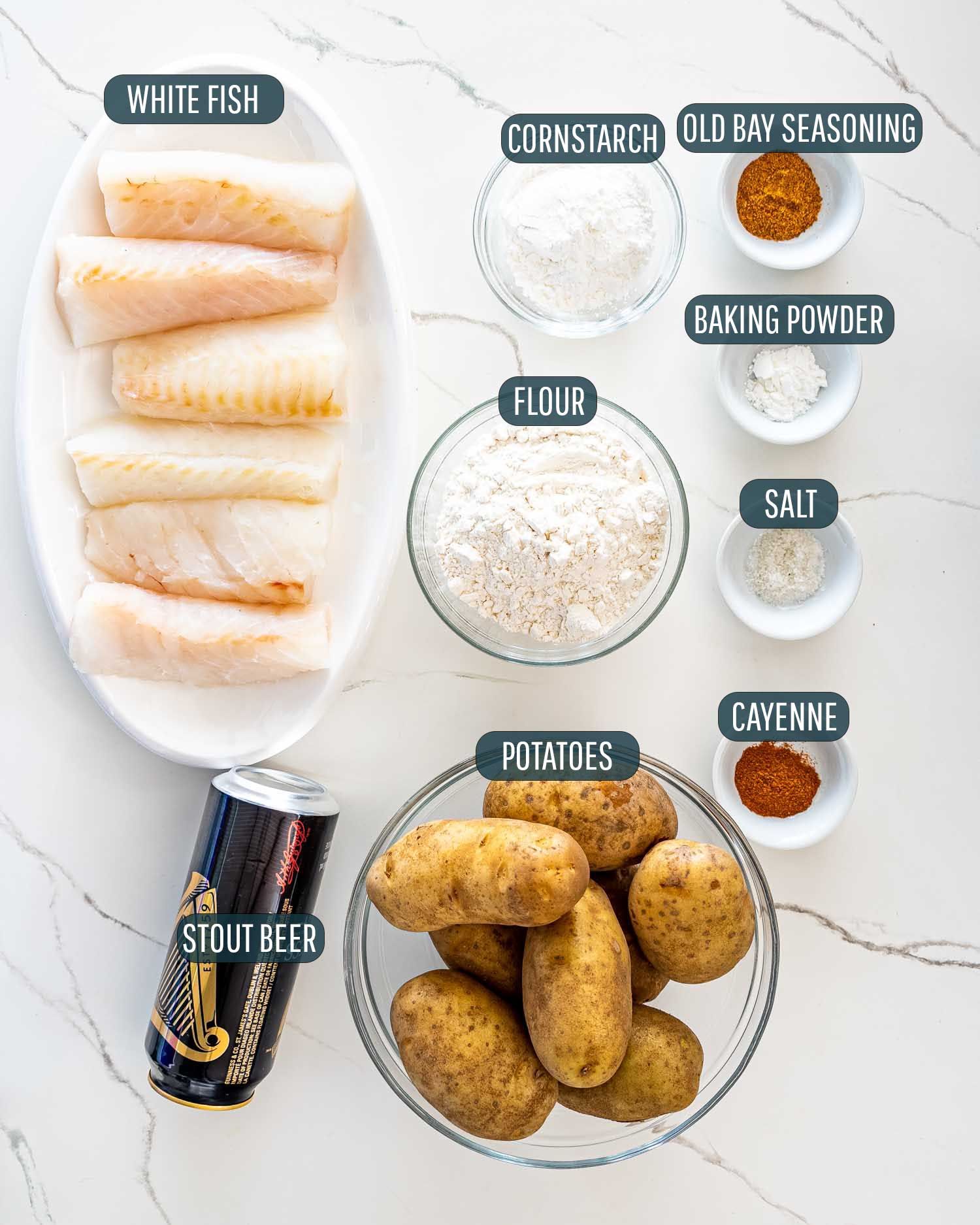 Authentic British Fish and Chips