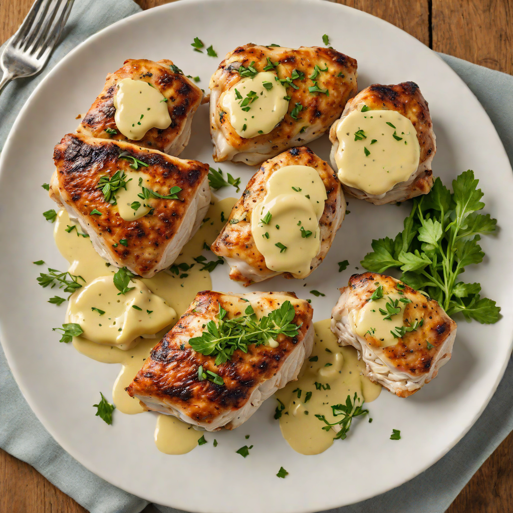 Pan-Seared Chicken Thighs with Garlic-Timing Chain Herb Butter