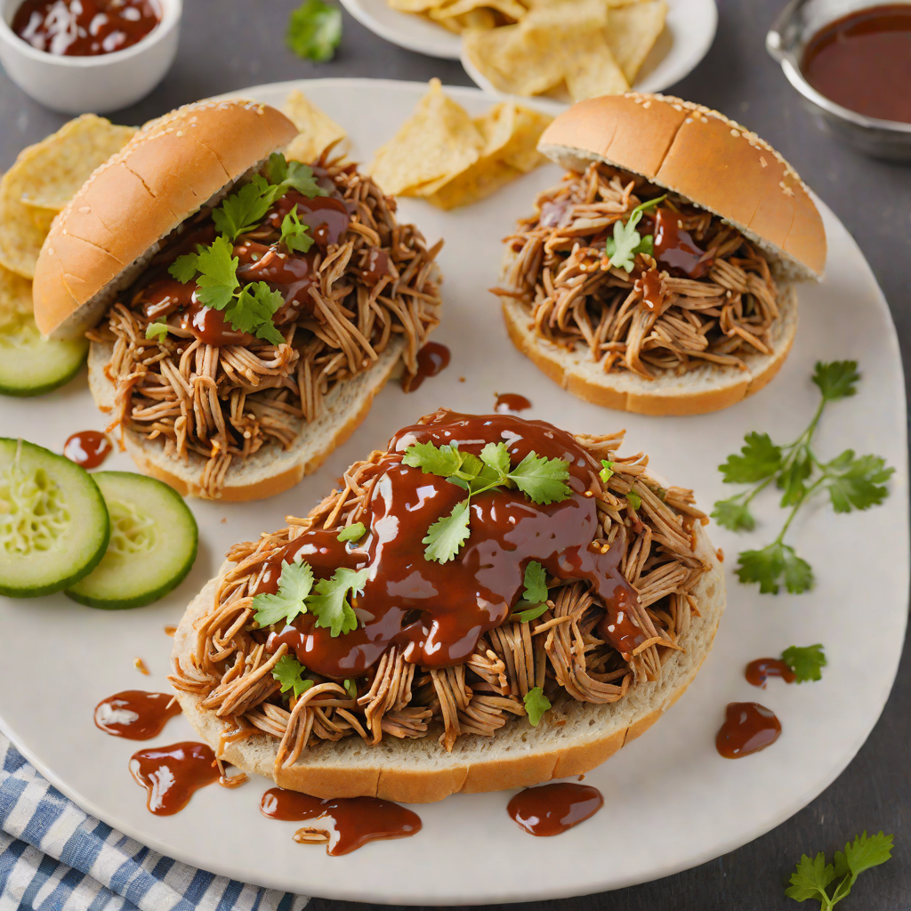 Southern-Style Slow Cooker Pulled Pork with Tangy BBQ Sauce