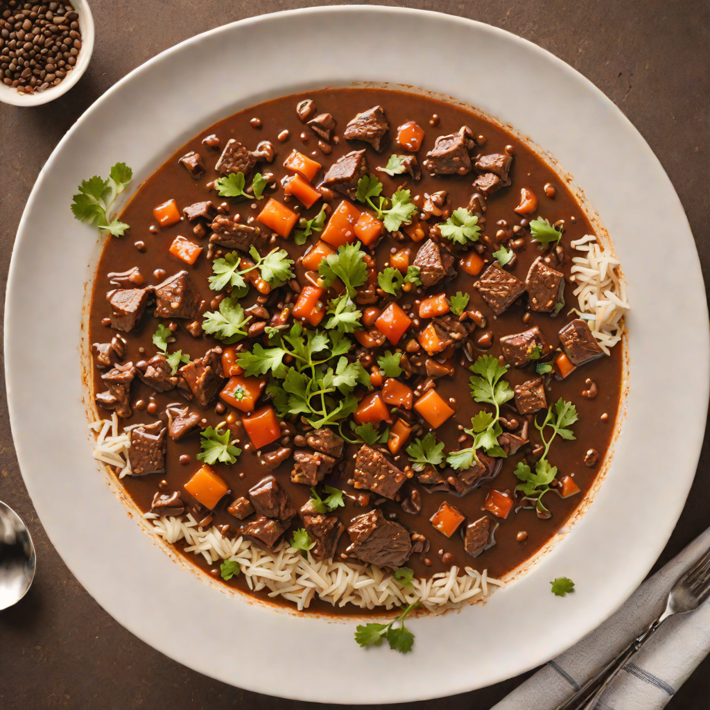 Mole-Inspired Beef Chili with Dark Chocolate