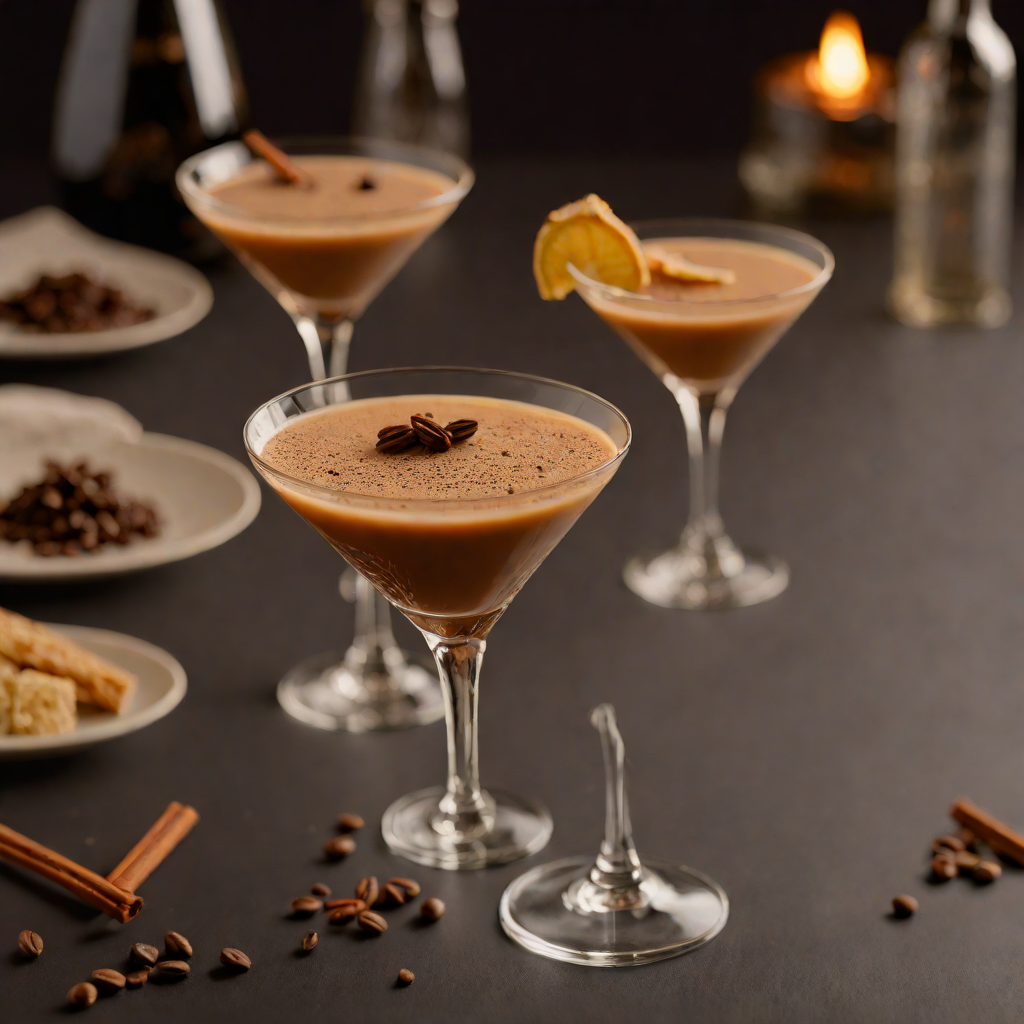 Spiced Coffee and Vanilla Vodka Espresso Martini