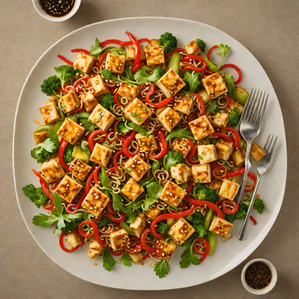Tofu and Vegetable Stir-Fry with Vietnamese Five-Spice Sauce