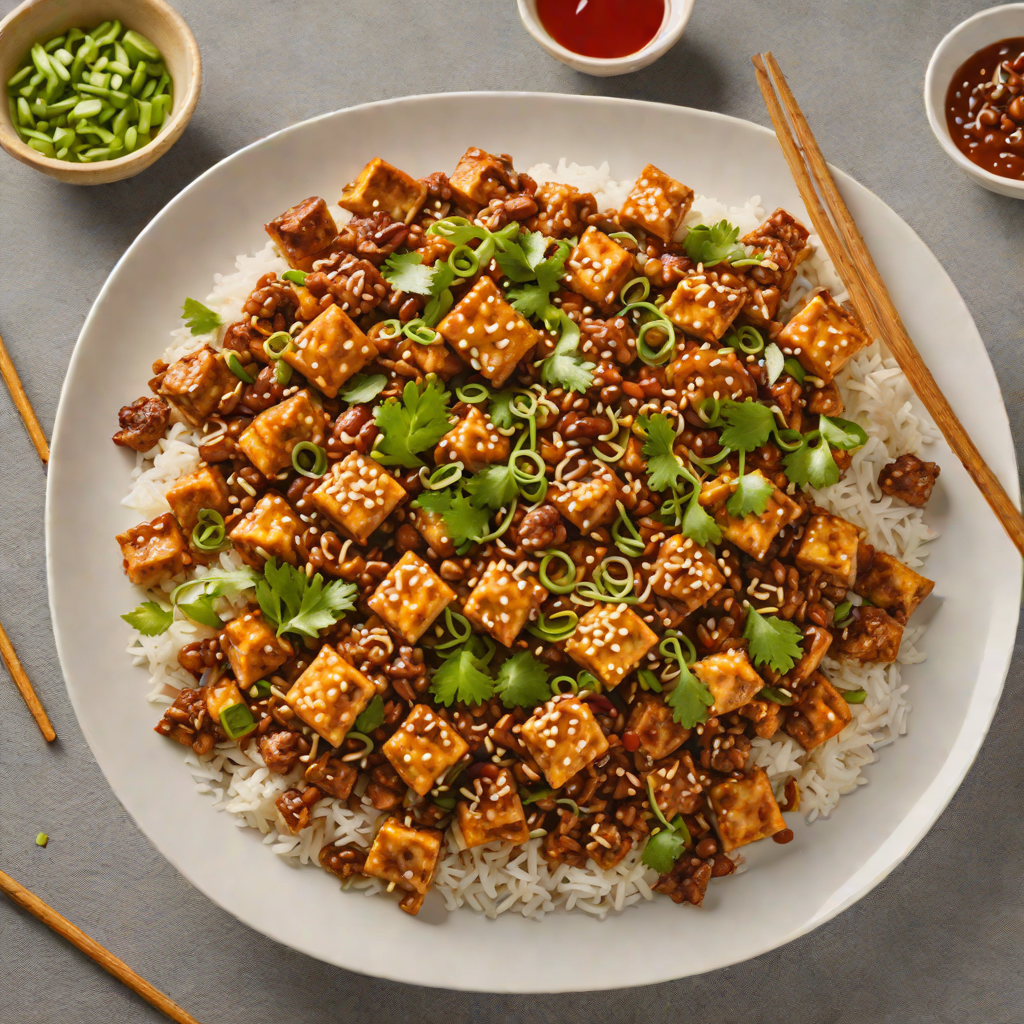 Sichuan-Style Mapo Tofu Stir Fry with Ground Pork