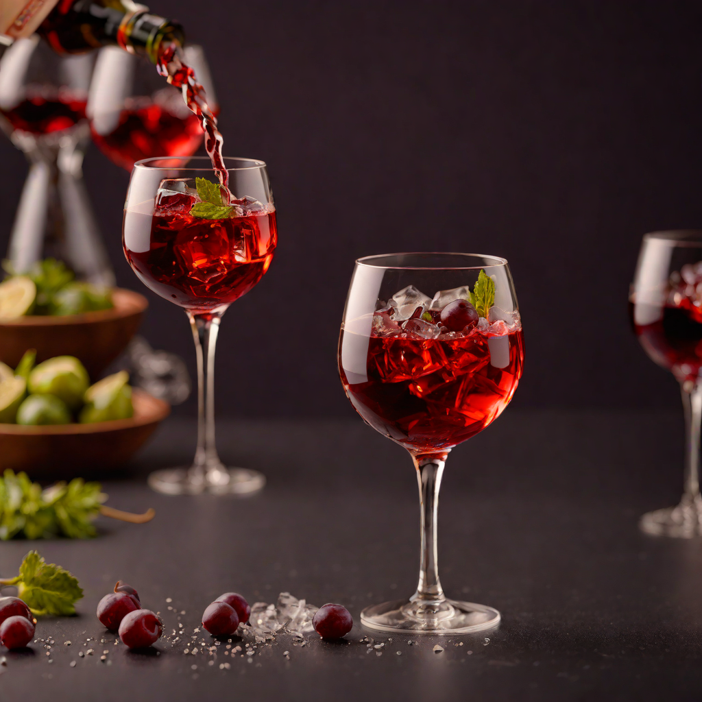 Velvet Red Wine Spritz